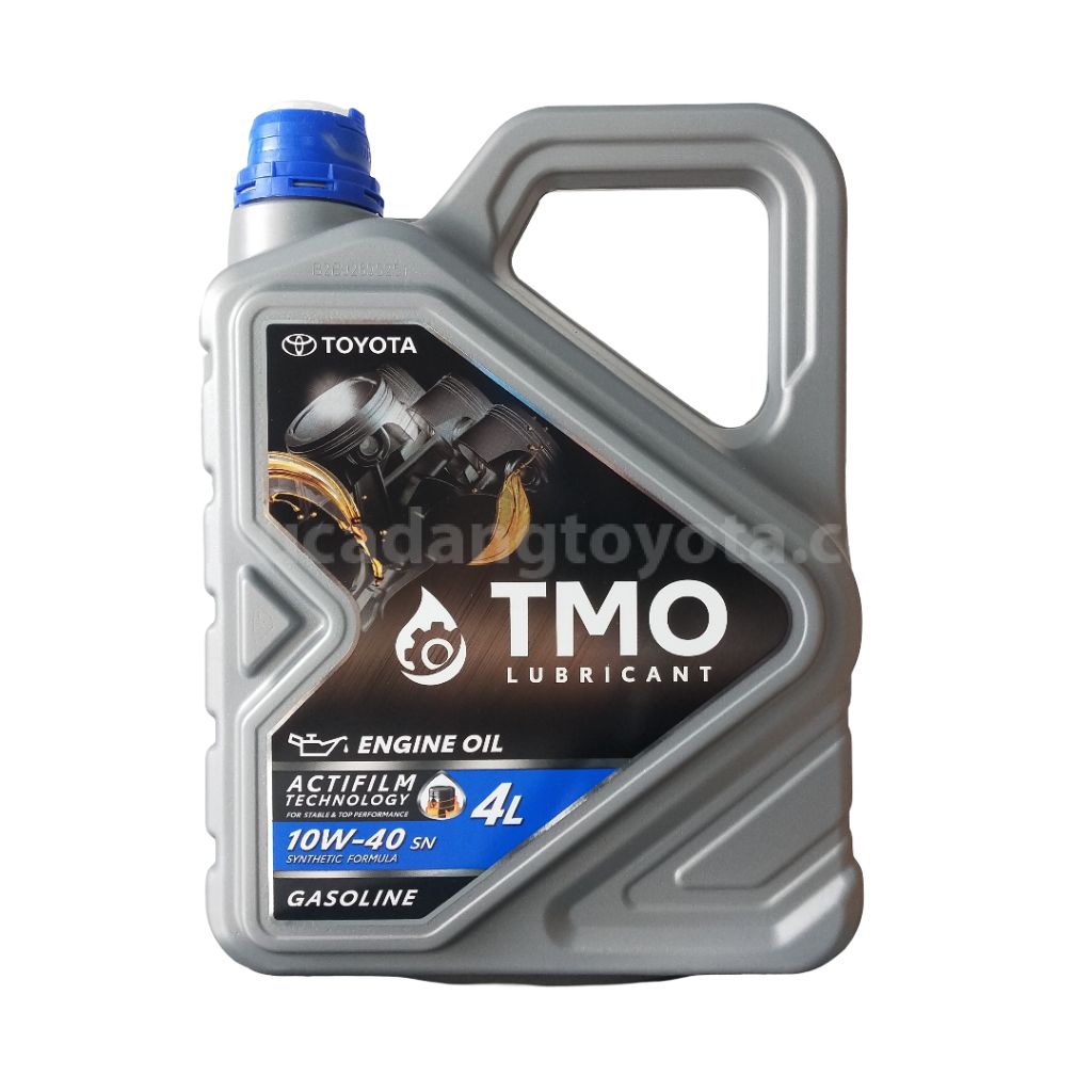 oli mesin mobil tmo 10w-40 4Liter original TOYOTA