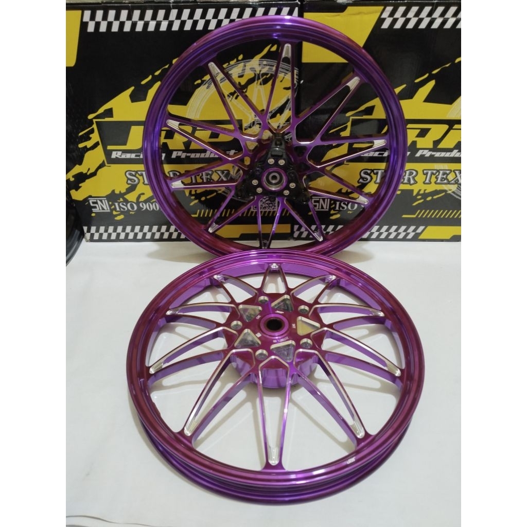 VELG racing JRP STARTEX ring 17 AEROX 155 new AEROX 155 old VELG racing jrp thailand AEROX rin...