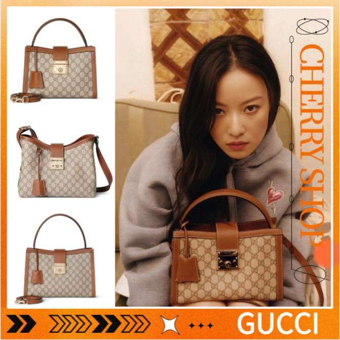 Gucci Padlock Large/Medium/Small/Women's Handbag Tas Selempang Wanita Gucci Tas Rantai Bahu