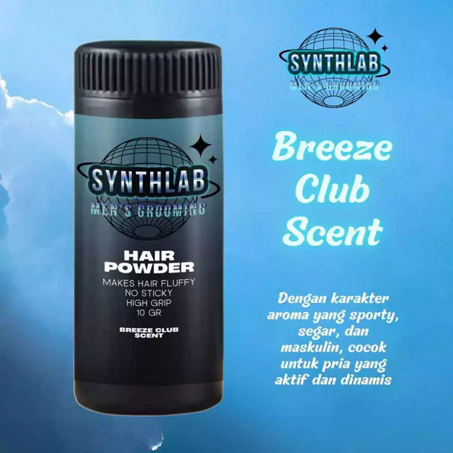 Synthlab Hair Powder Ambiance Edition / Clay Bubuk / Pomade Bubuk Wangi
