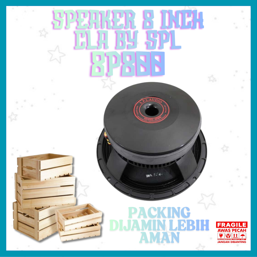 SPL Audio Speaker 8 Inch 8P800