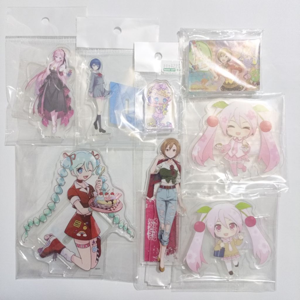 Official project sekai vocaloid standee corotto akrilik