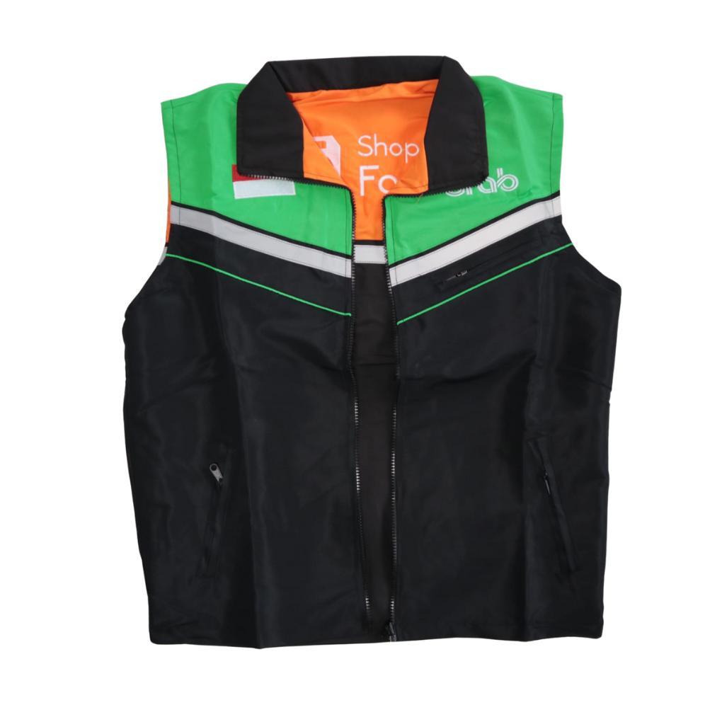 Rompi bolak balik gb sfd - rompi - bolak balik rompi pria full bordir - rompi anti angin