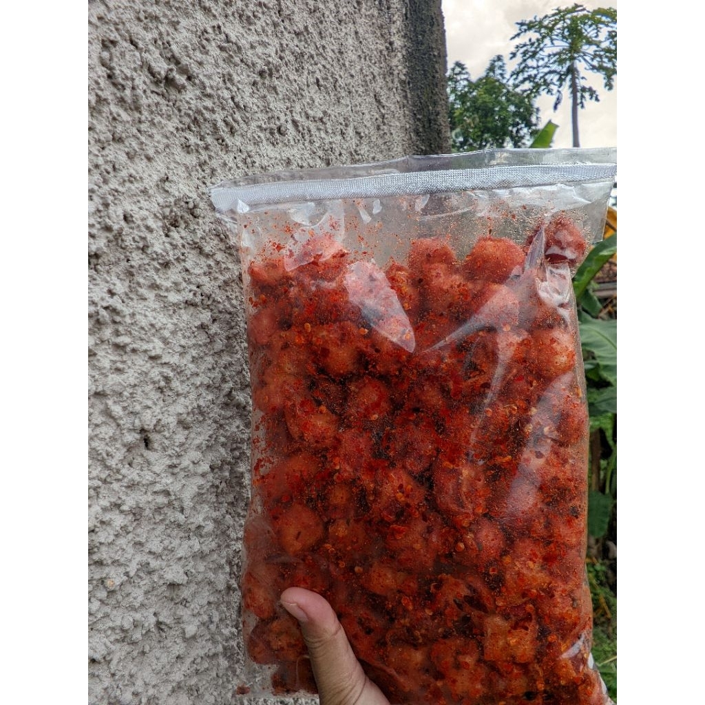 SIOMAY MINI KERING PEDAS GURIH SNACKS CEMILAN KERING