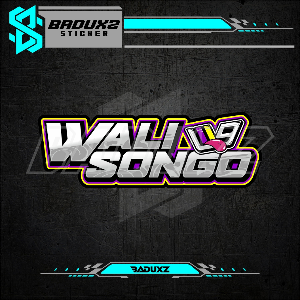 STIKER W9 Style Sticker Walisongo Official Sticker W9 Style Walisongo Style WS4 Sticker Viral
