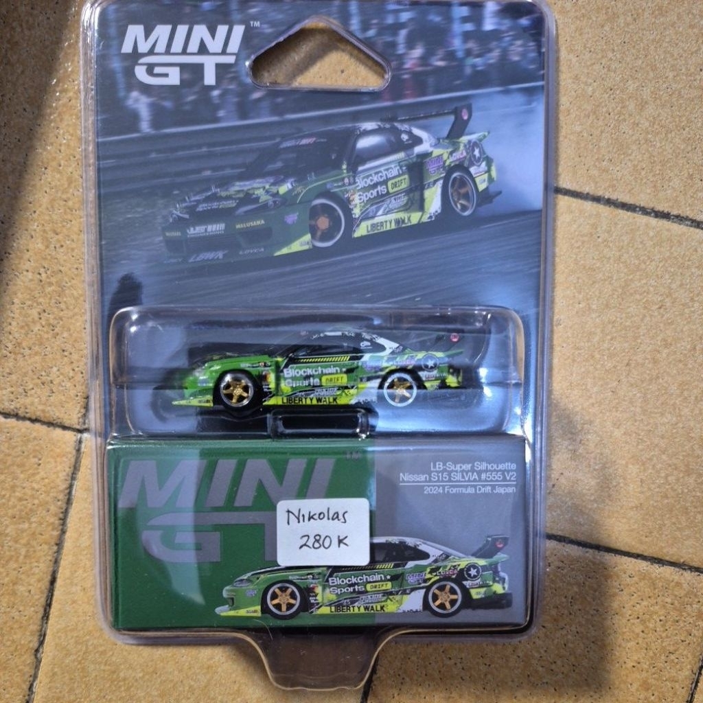 mini gt blister s15 silvia formula drift