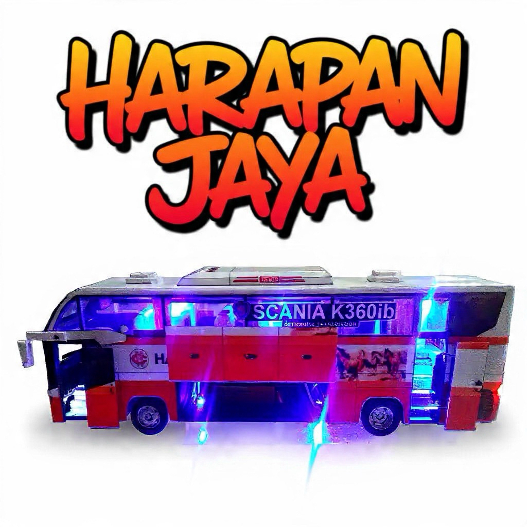 Miniatur Bis Harapan Jaya Avante Miniatur bis banjarnegara