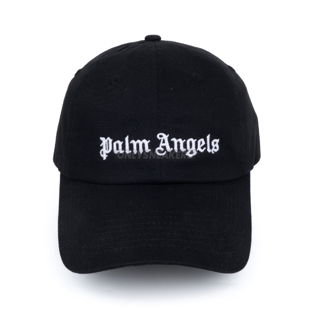 PALM ANGELS CLASSIC LOGO CAP BLACK
