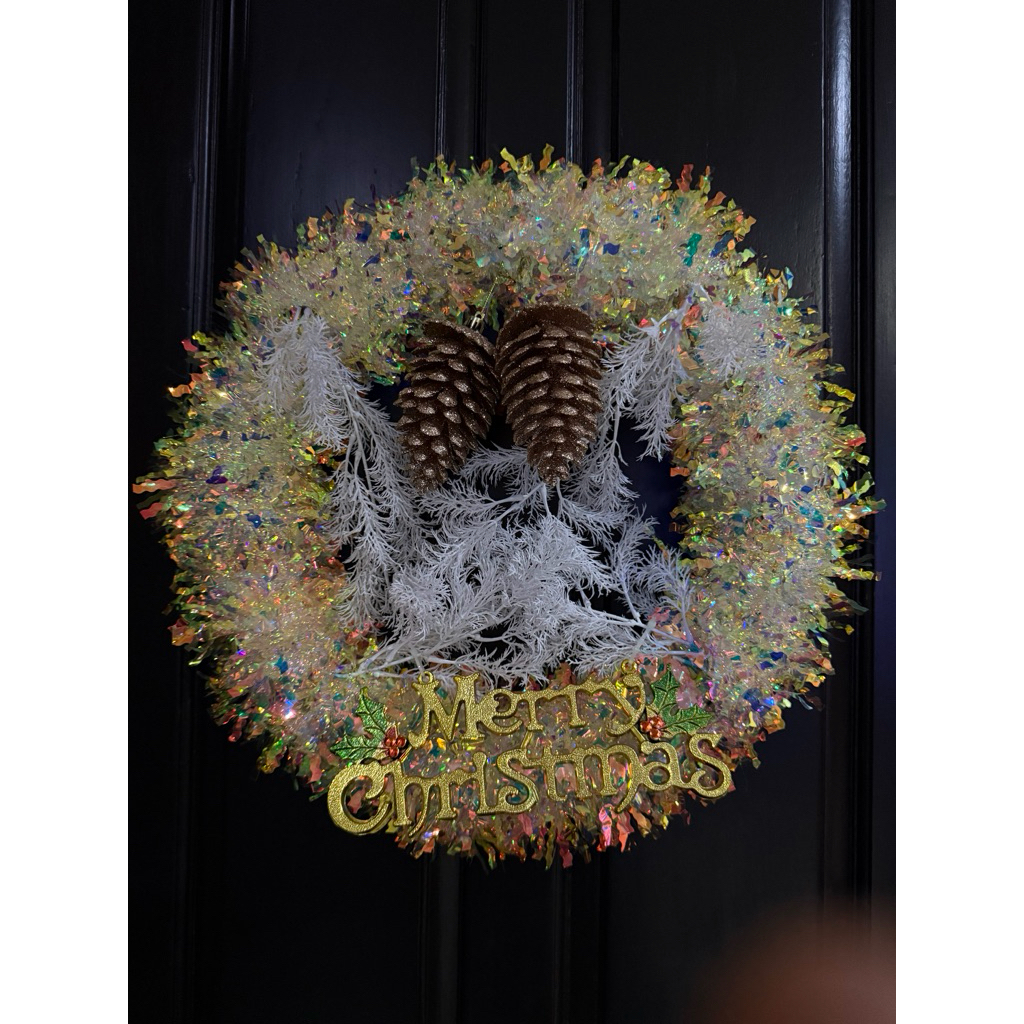 Aksesoris Natal Ring Handmade D: 45cm - Dekor Natal Ring - Krans Natal Ring