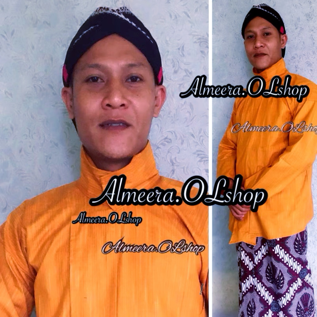 surjan lurik alusan motif hujan gerimis