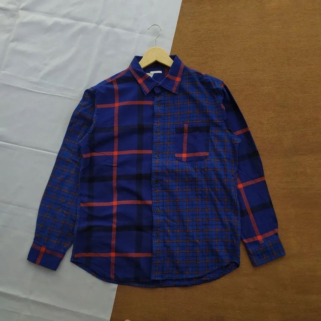 Kemeja Flannel Gu