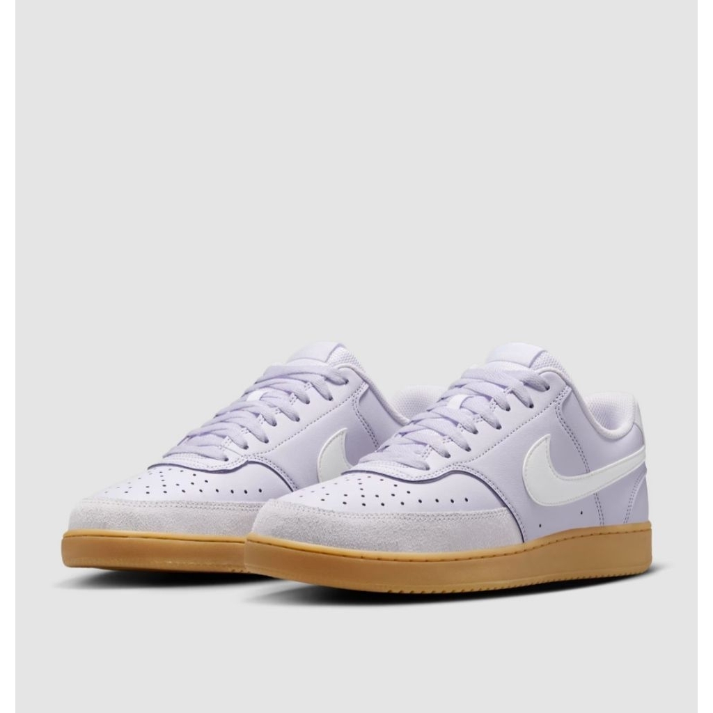 SALE NIKE COURT VISION LOW BARELY GRAPE/GUM LIGHT BROWN/WHITE