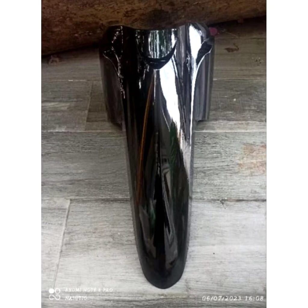 spakbor slebor depan Honda Supra x 125 new batman selebor depan Supra x 125 new Betmen hitam model O