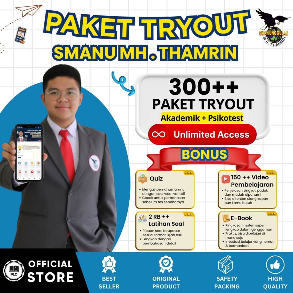 PLC - Tryout Online SMANU MHT 2026 – Aplikasi CAT Online, Tryout & Akun Belajar Lengkap