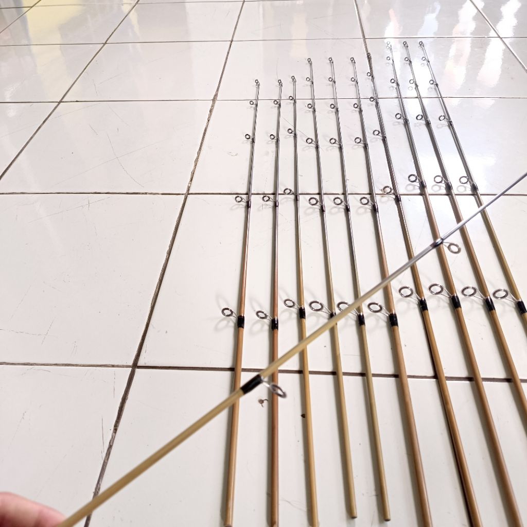 Ujung joran carbon sutet original