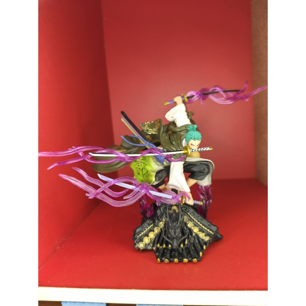 Zoro Wano Atas Genting 3 Pedang