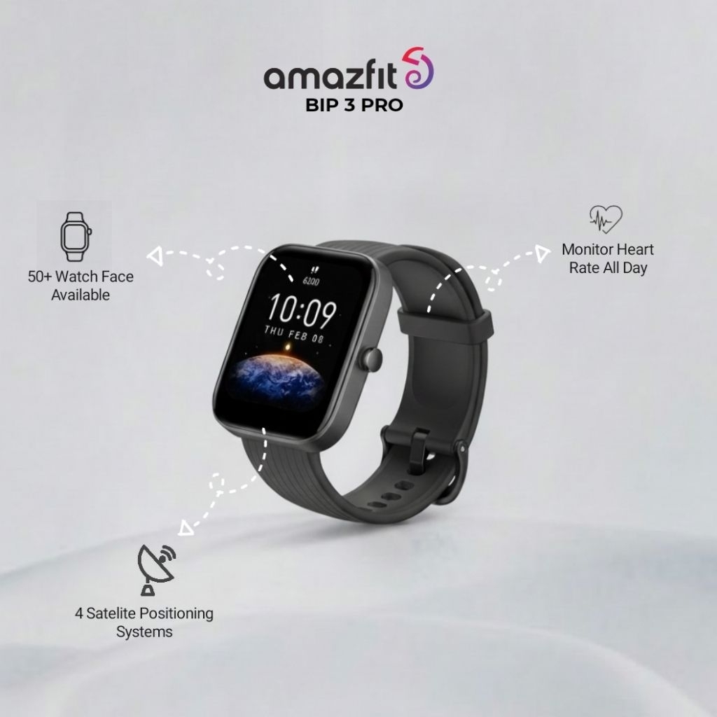 Smartwatch Amazfit Bip 3 Pro second
