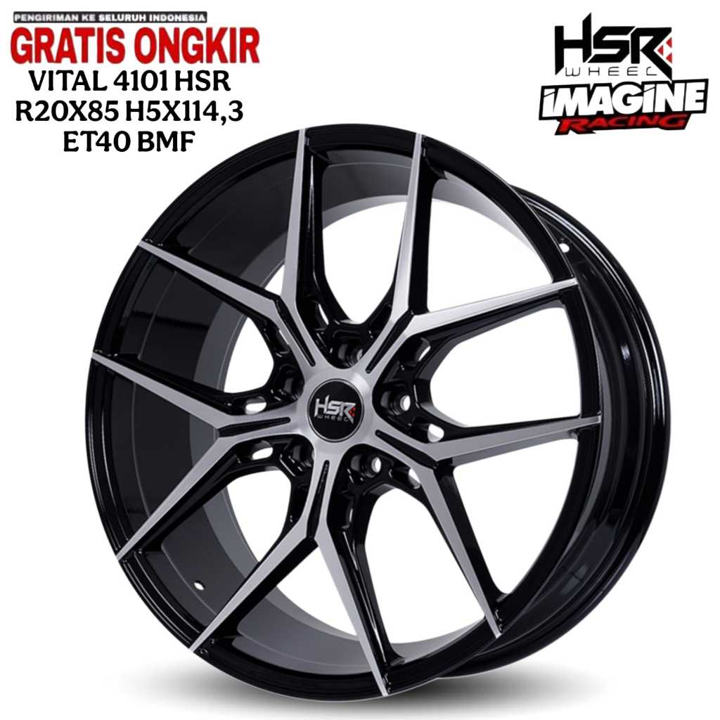 VELG R20 HSR VITAL COCOK UNTUK CIVIC TEANA CAMRY ACCORD CX5 DLL