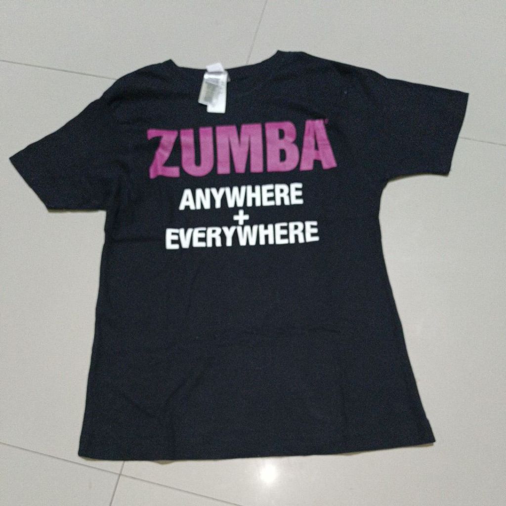 Preloved Kaos Zumba Wear ZW Original