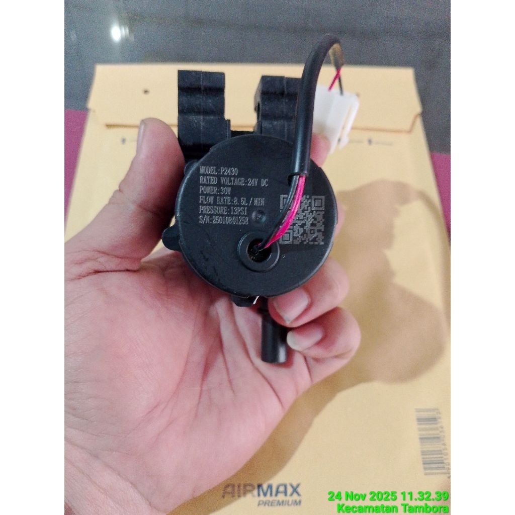 Pompa Chiller 2430 dan 2450 Untuk Chiller Mesin Laser Cutting Co2