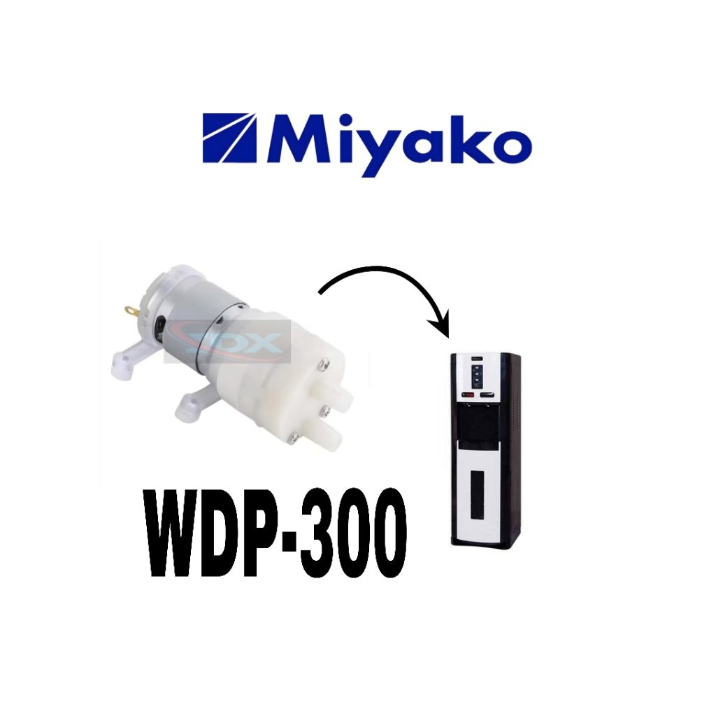 POMPA DISPENSER GALON BAWAH MIYAKO WDP-300 ORIGINAL