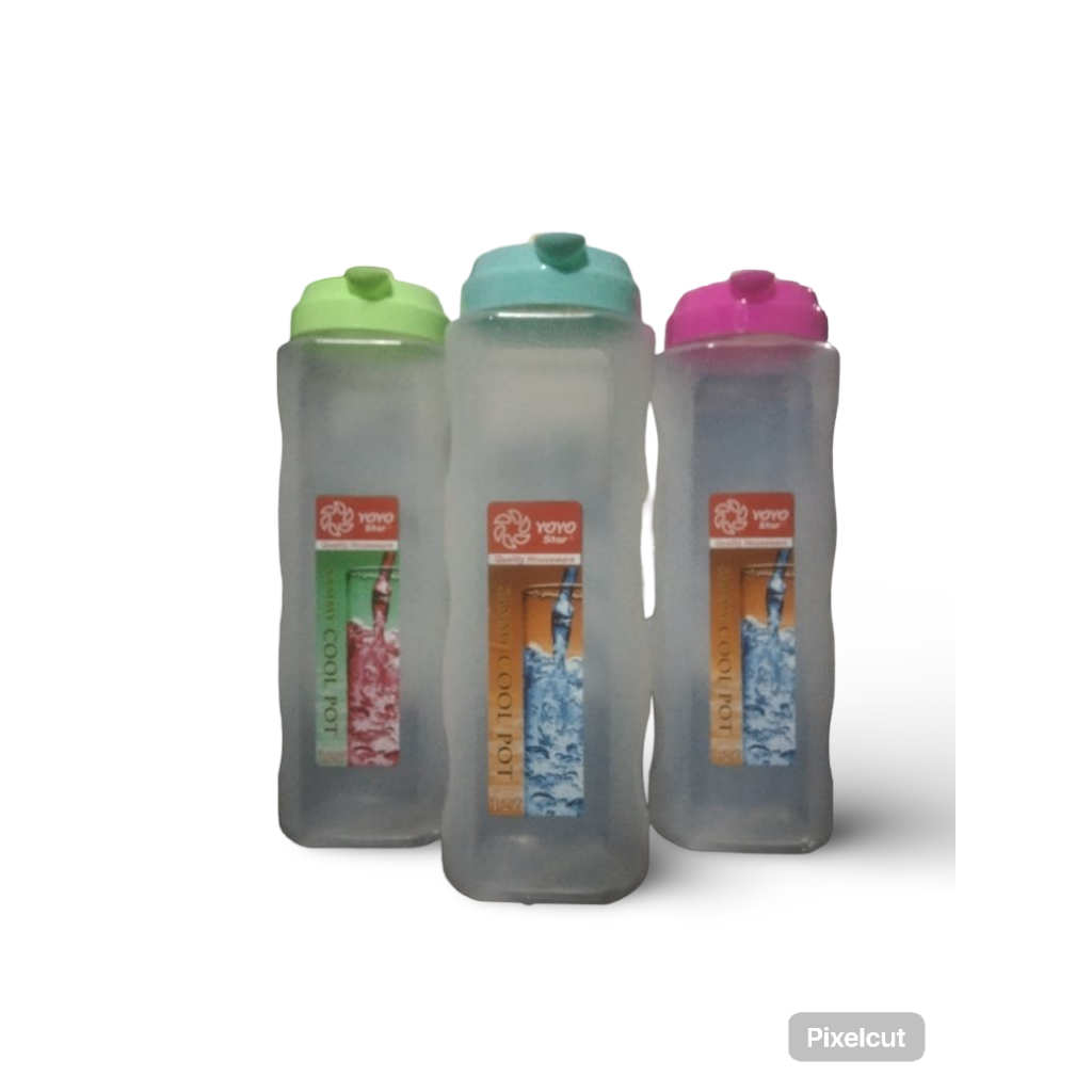 Botol Minum kulkas / Tempat Air Minum Kulkas Yoyo Star 1200ml