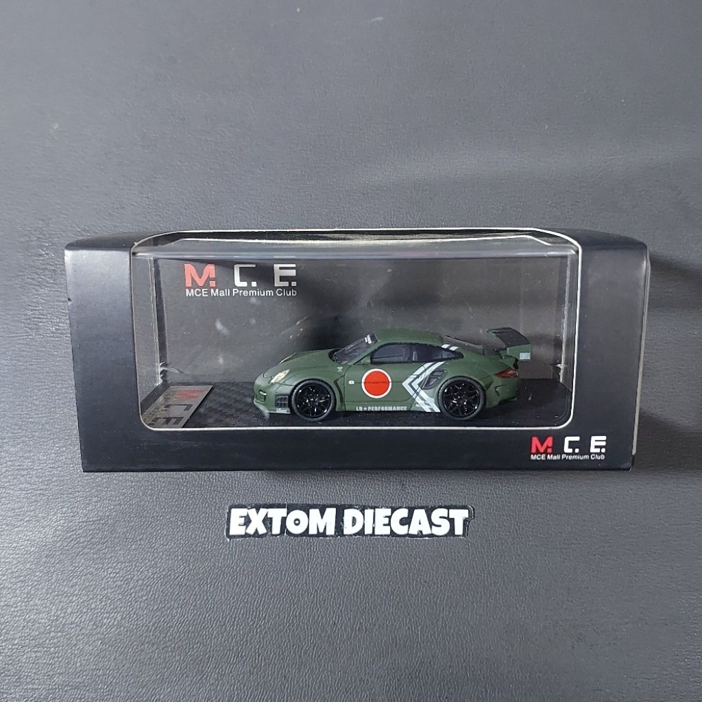 MCE Resin Porsche 997 LBWK Zero Fighter Green Matt