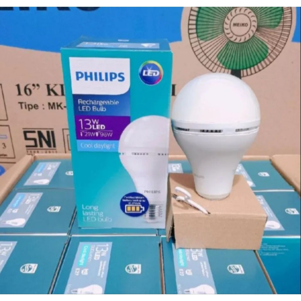 PROMO PHILIPS EMERGENCY 13 WAT CAHAYA PUTIH LAMPU PHILIPS OTOMATIS