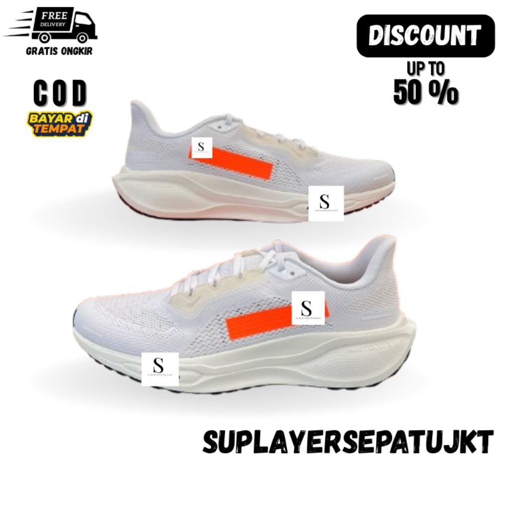 SPATU LARI NK AIR ZOOM PEGASUS 41 PQ ROAD IMPORT