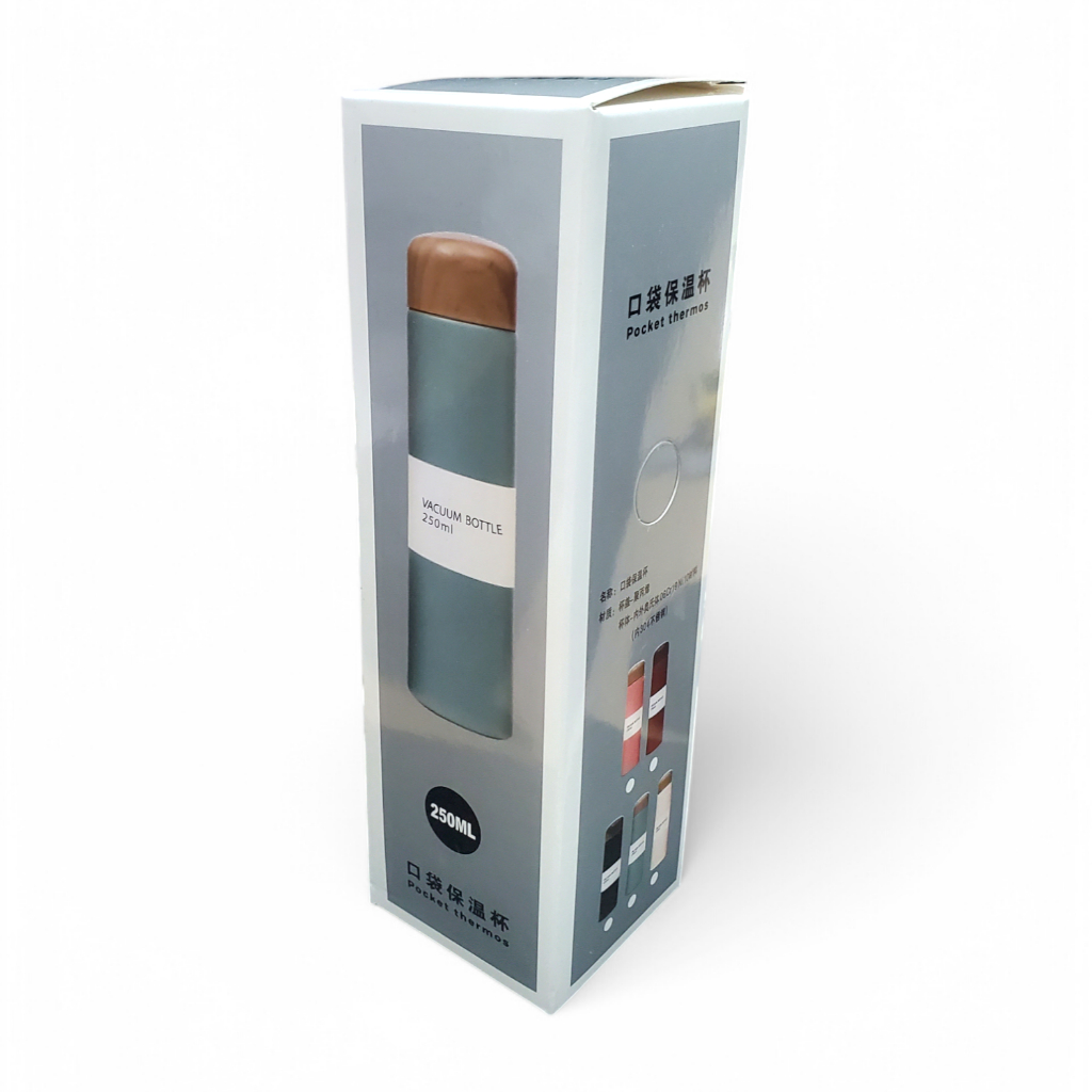 Botol Minum Termos Mini Air Panas Dingin Stainless Steel 250ml