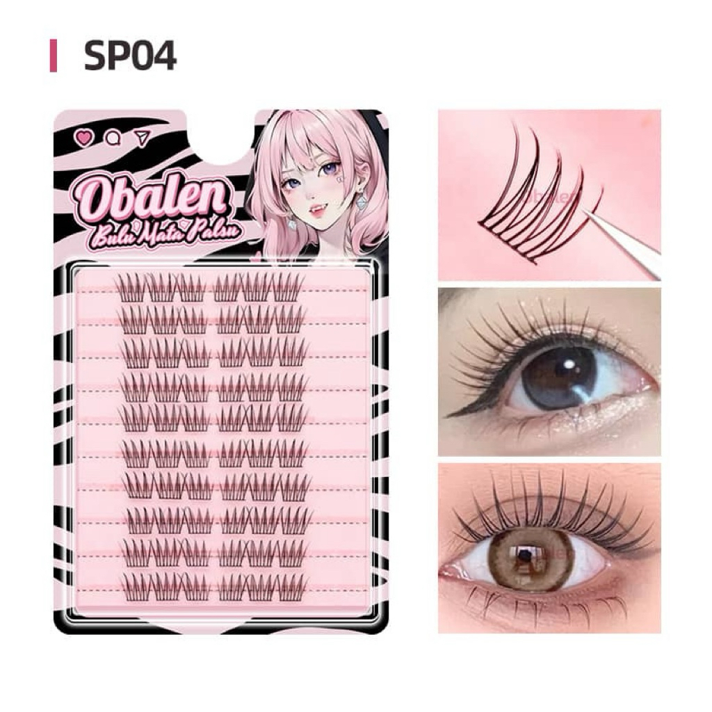 Bulu Mata Palsu Korea Natural/ Bulumata Douyin