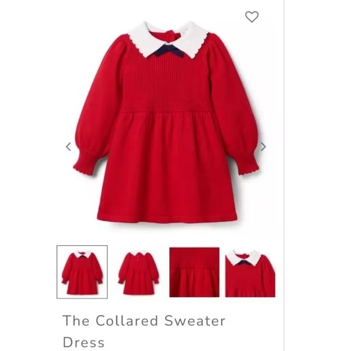 ByGazelle Janie & Jack The Collared Sweater Children Dress