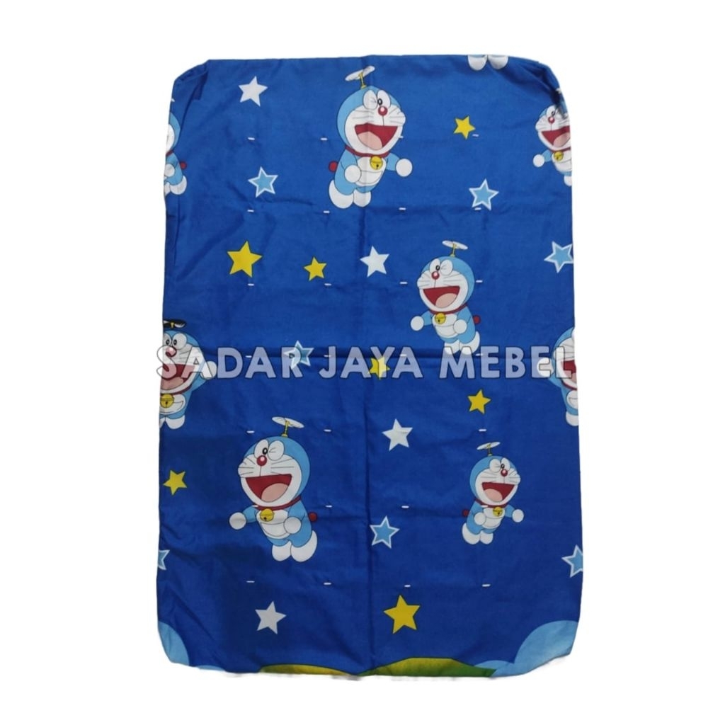 urung kasur/sarung kasur/kulit kasur bayi resleting + sprei sudah jadi tinggal di isi kapuk/dakron