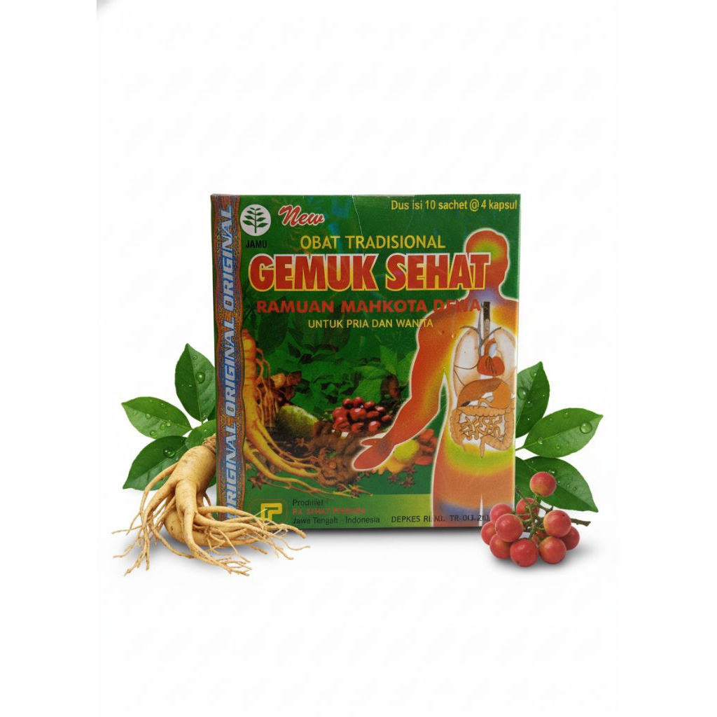 Jamu Gemuk Sehat Ori – Naikin Nafsu Makan & Berat Badan