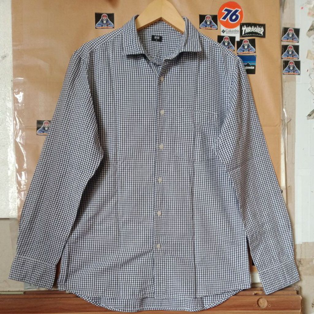 WORKSHIRT UNIQLO Tartan size M private collection ORIGINAL