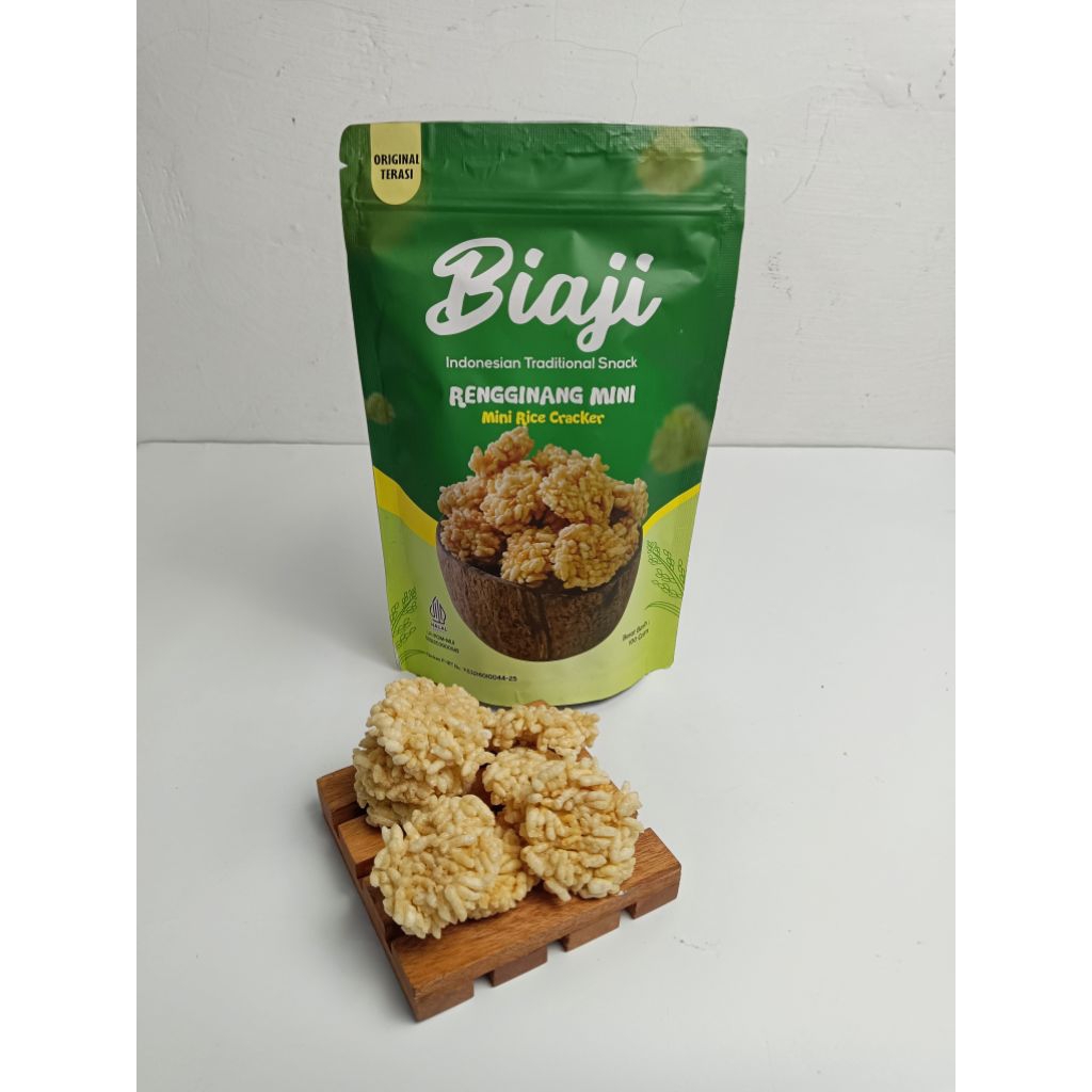 Biaji - Rengginang Matang Rasa Terasi 100gr