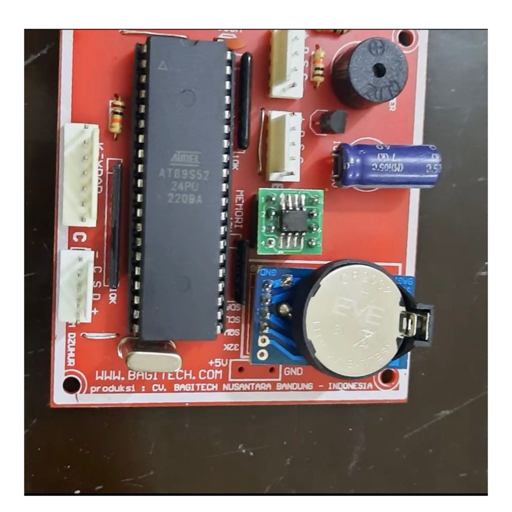 mesin jam sholat digital modul controler jam