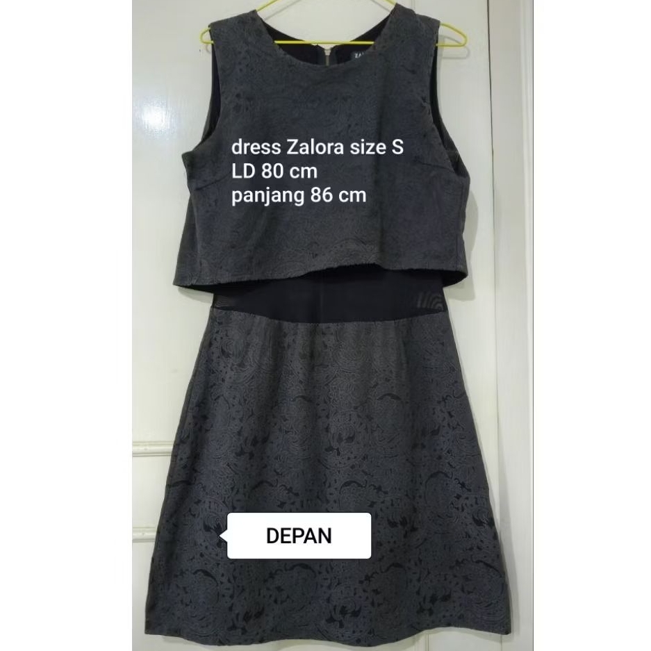 DRESS SIZE S LD 80 MUDAH PRELOVED