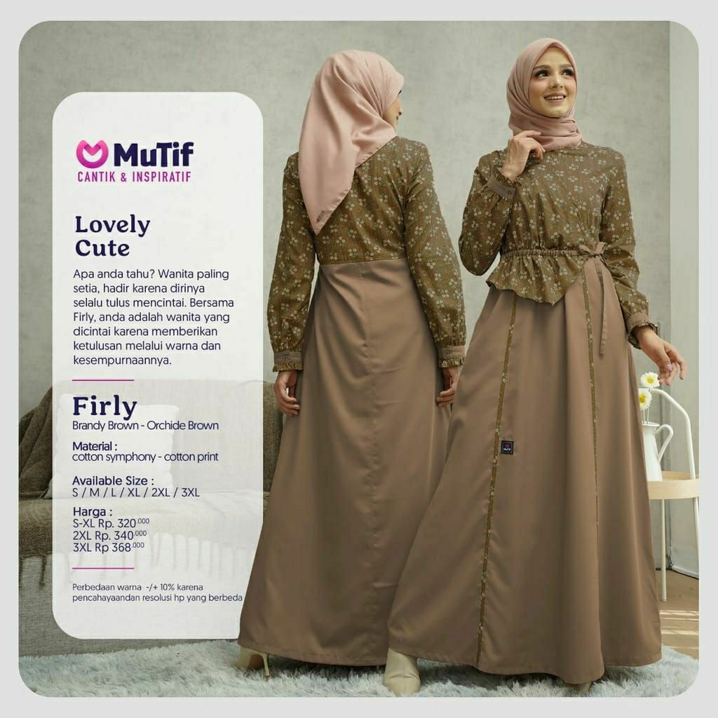 firly dress mutif