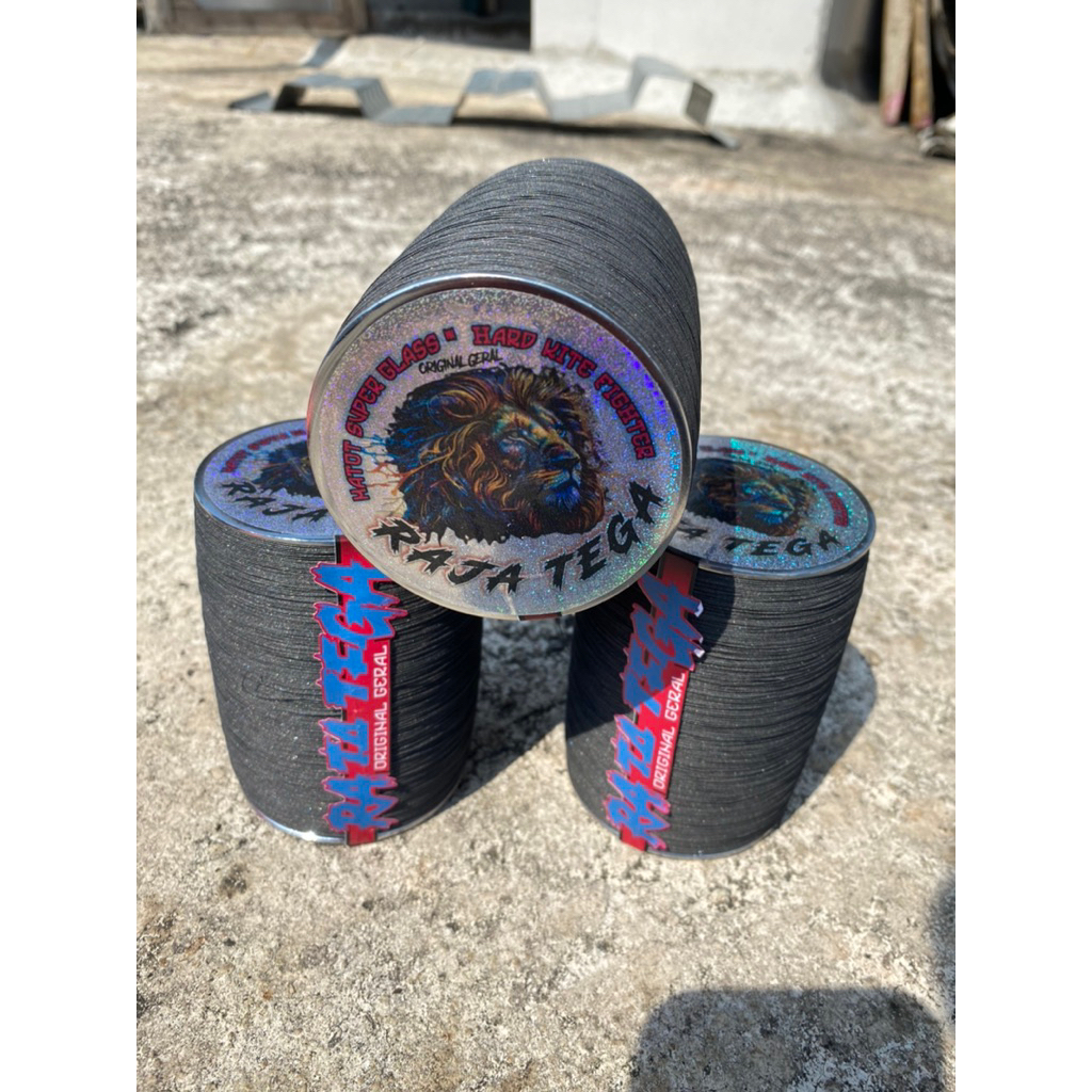 gelasan matot hitam raja tega 6000 yard klos stainles size 020. tekstur sasap padi