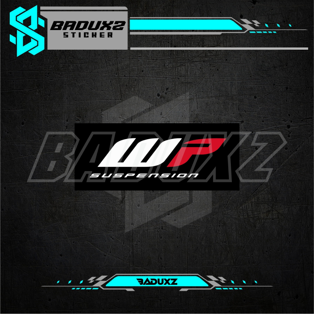 STICKER SHOCK WP Stiker WP Stiker Shockbreaker WP Stiker USD WP Stiker Upside Down WP Stiker Trail