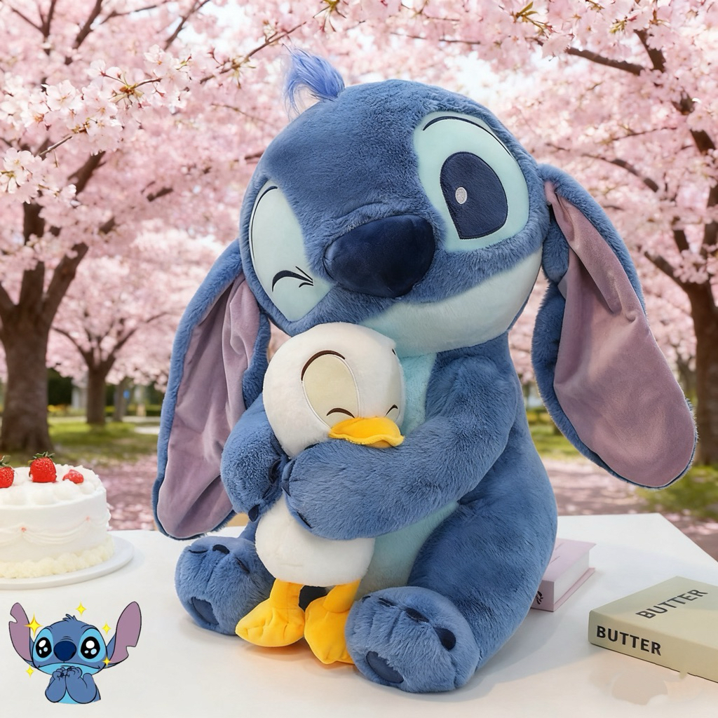 BONEKA STITCH HUGS DUCK BONEKA STITCH LUCU HADIAH ANAK PEREMPUAN
