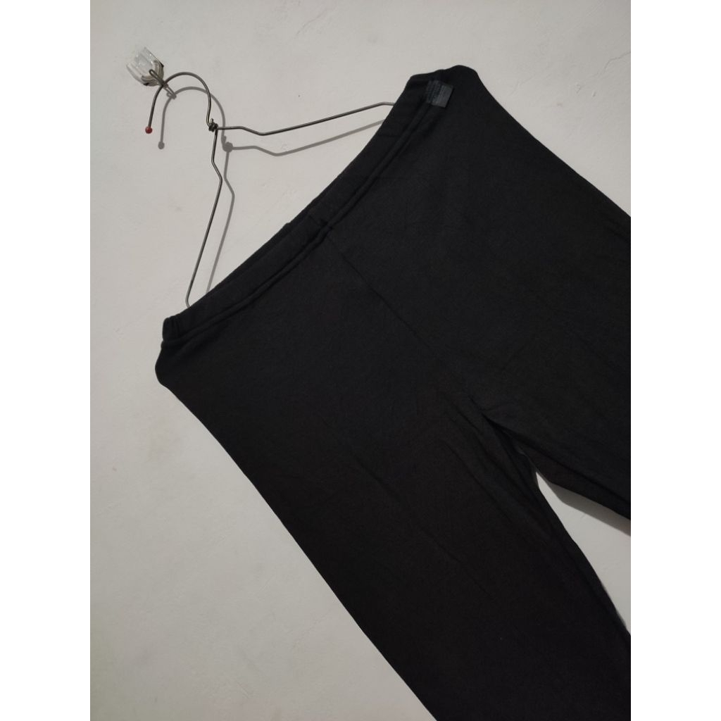 Legging Katun Uniqlo Kids Heattech Ultra Warm Hitam