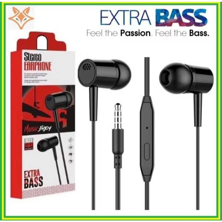 Headset Earphone Hands Xtra Bass stereo Earphone With Mic Bass Earphone