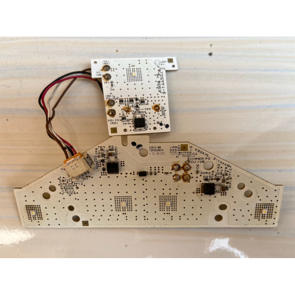 pcb lampu led scoopy esp 2016 s/d 2019 k93 jauh dekat