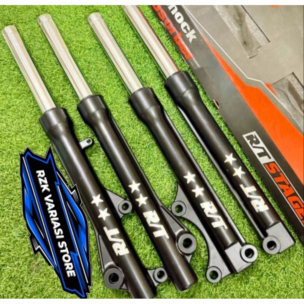 SHOCK DEPAN RT STAGE BOTTOM SHOCK DEPAN MATIC YAMAHA DAN HONDA ORIGINAL RT STAGE