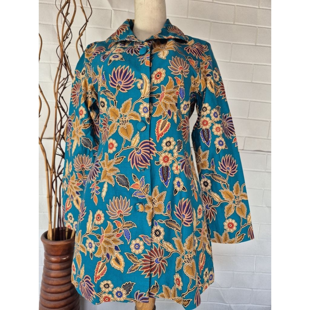 Preloved batik hijau tosca