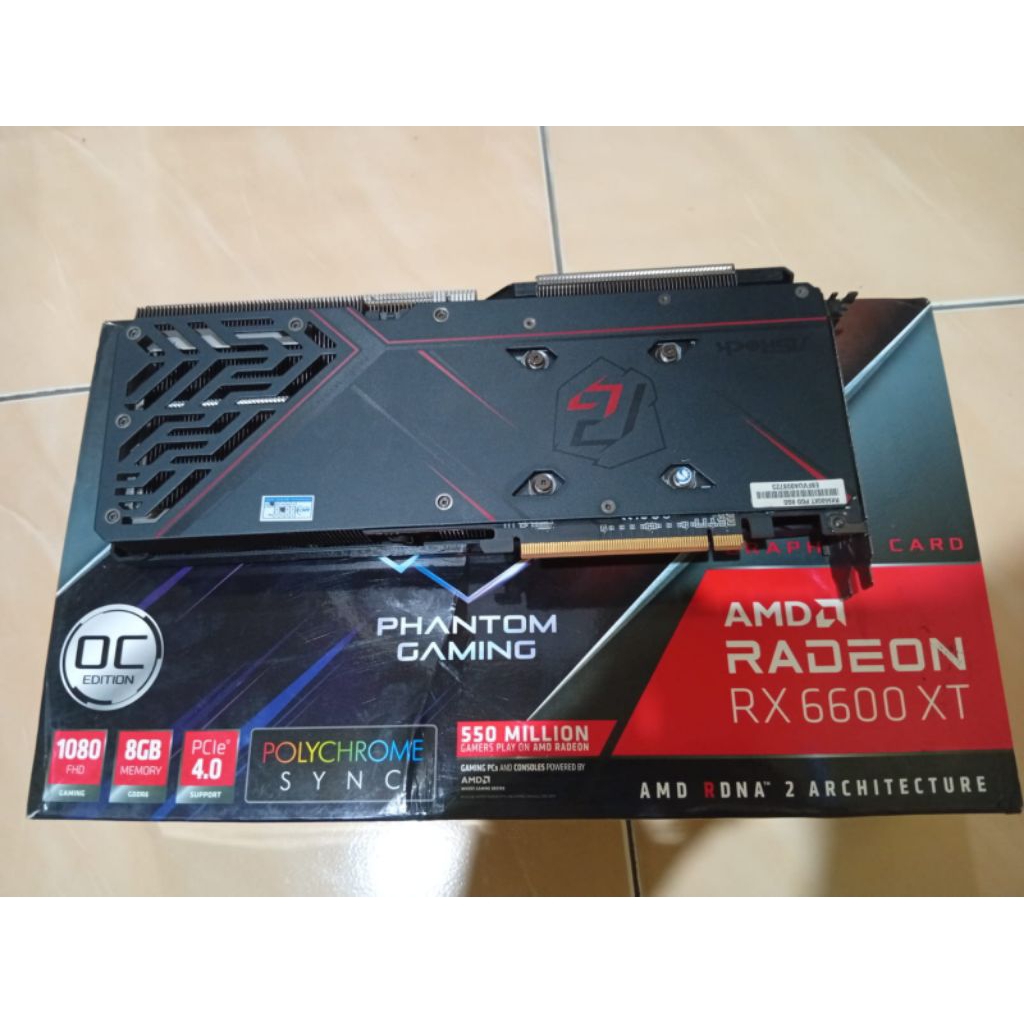 Rx 6600xt 8gb Second
