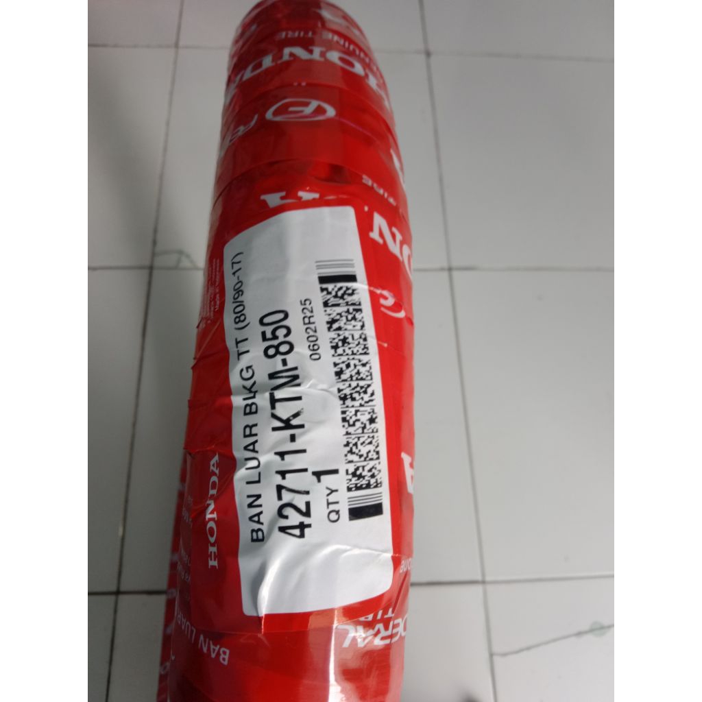 Ban luar federal 80/90-17  belakang Supra  Supra x125 Revo