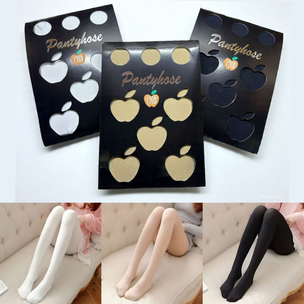 Paket 1 Pasang Stoking/Stocking Celana Pantyhose 120D Original